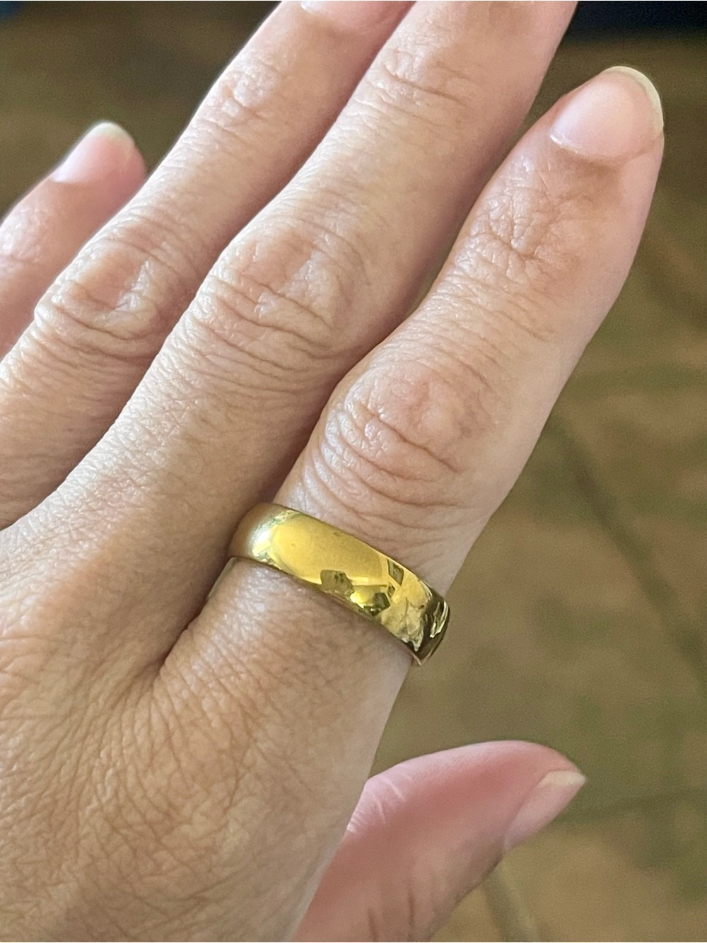 Classic Yellow Gold Band Ring